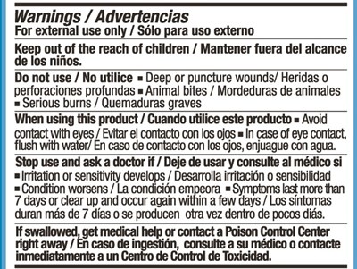 Warnings U156 (Warnings And Precautions Section)